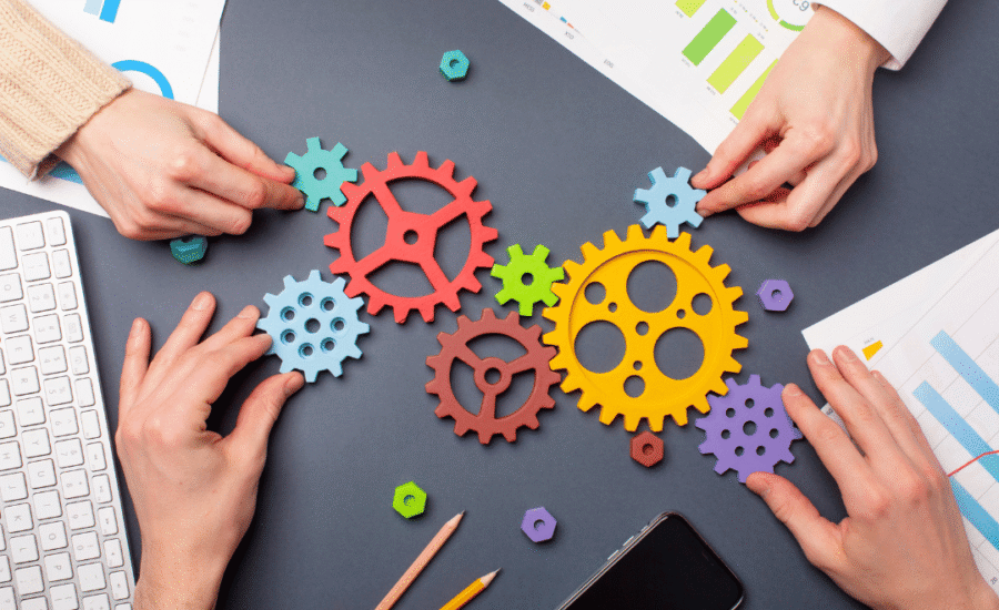 Twee advocaten en rechter